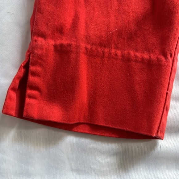 H&M Red work pants- straight leg cut - Picture 3 of 6